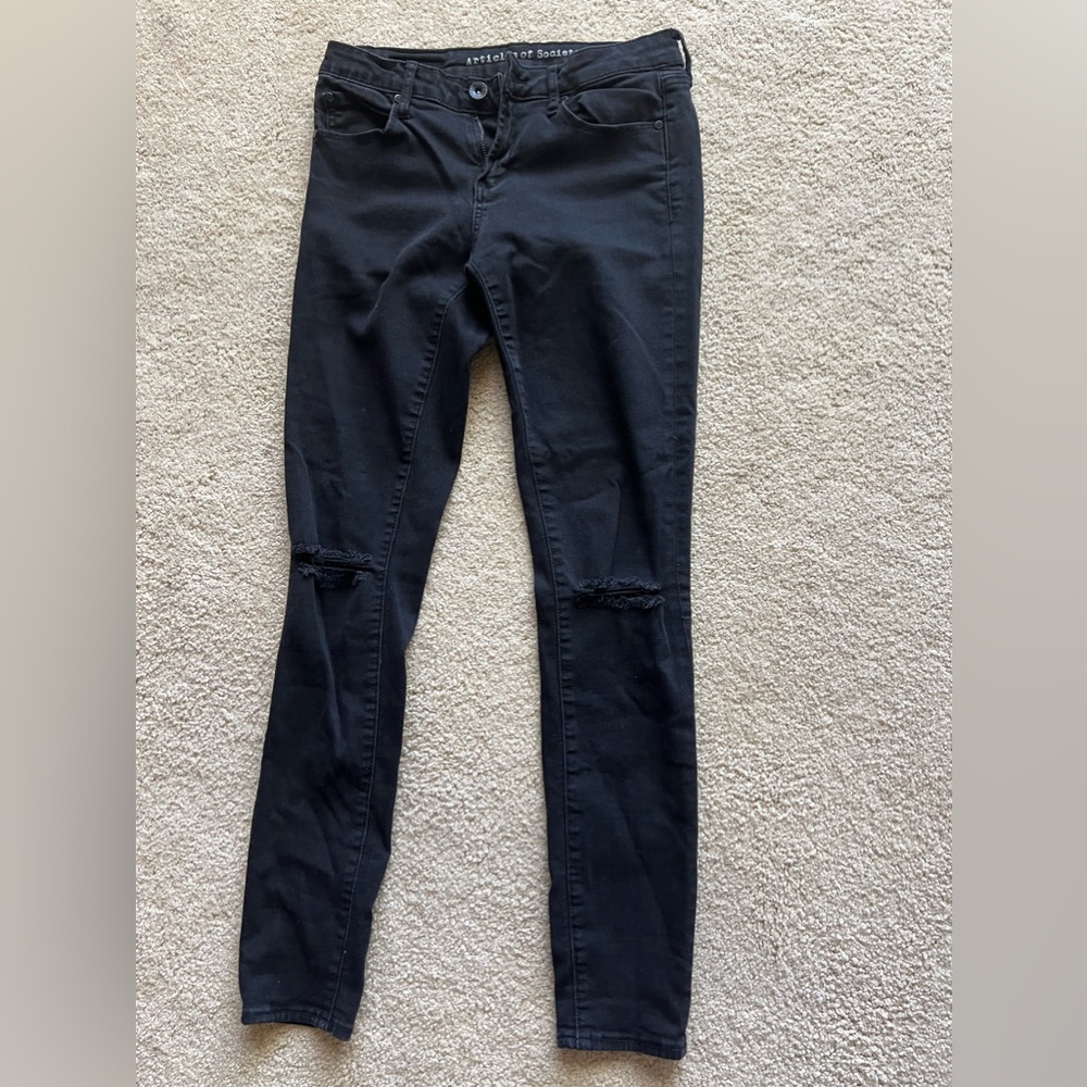 Articles of society, black jeans